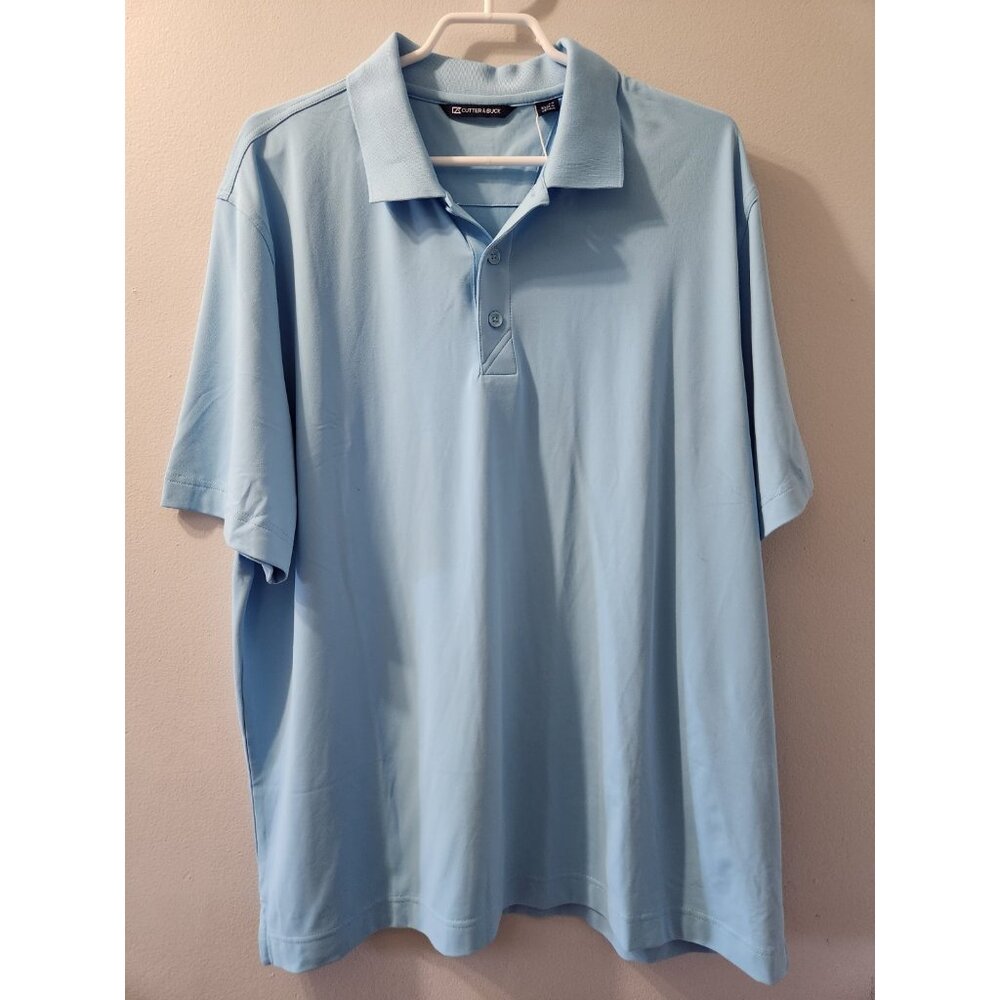 Cutter And Buck Polo XL New With Tag With Desjardins Logo On Sleeve